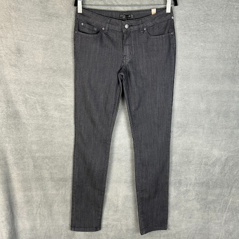 Prana Jeans Womens 8/29 Black Kara Straight Organic Outdoor Stretch Pockets